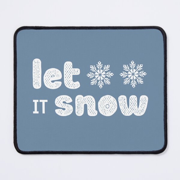 Item preview, Christmas Let It Snow Funny Holiday Cute Snowflake designed and sold by eyeONART.