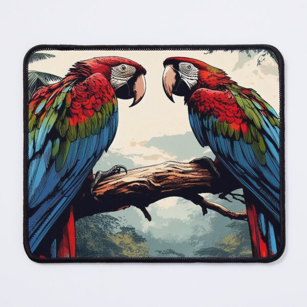 Item preview, Delightful Colorful Macaws designed and sold by organicgal.