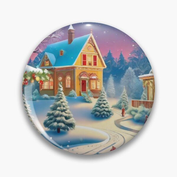 Item preview, Winter Christmas Scene designed and sold by likbatonboot.