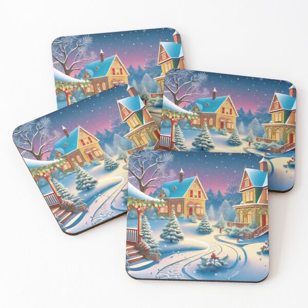 Item preview, Winter Christmas Scene designed and sold by likbatonboot.