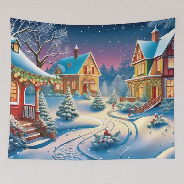 Item preview, Winter Christmas Scene designed and sold by likbatonboot.