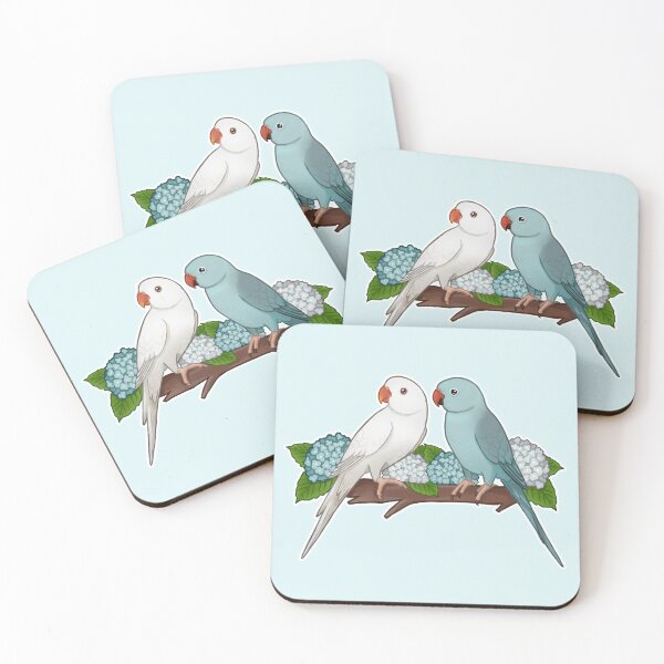 Item preview, Cute Indian Ringnecks designed and sold by meruesan.
