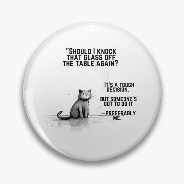 Item preview, Cat Contemplations - funny insights about life as cat designed and sold by artlife709.