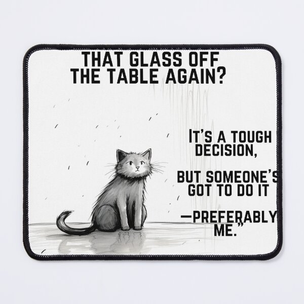 Item preview, Cat Contemplations - funny insights about life as cat designed and sold by artlife709.
