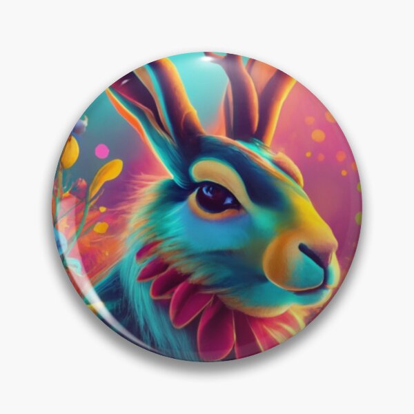 Item preview, Eric the suave jackalope by the light of the moon designed and sold by VoodoovilleArt.