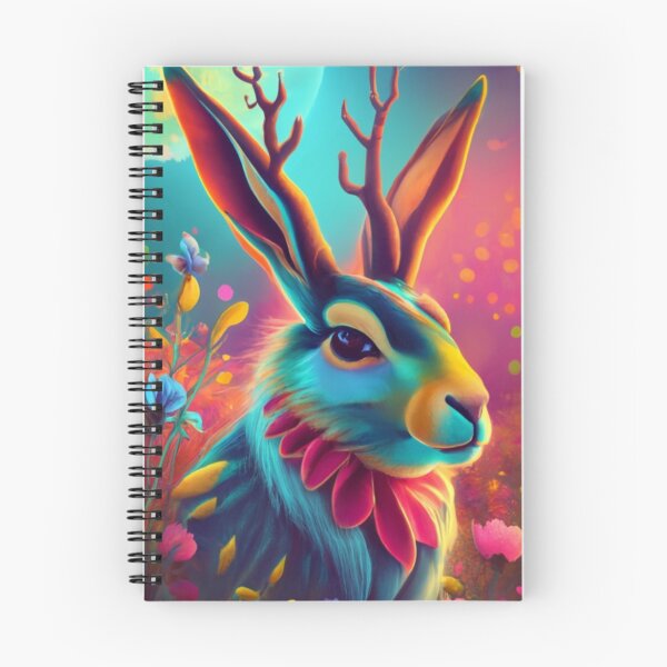Item preview, Eric the suave jackalope by the light of the moon designed and sold by VoodoovilleArt.