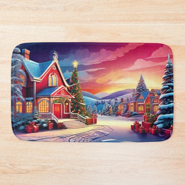 Item preview, Winter Christmas Scene designed and sold by likbatonboot.