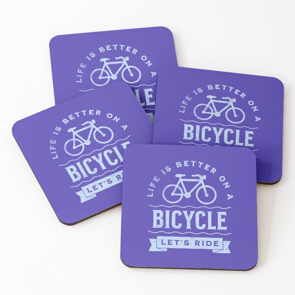 Item preview, Life Is Better on a Bicycle designed and sold by DetourShirts.