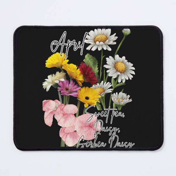 Item preview, April Sweet Pea Daisy Gerbera Daisy designed and sold by TxTaurus110.