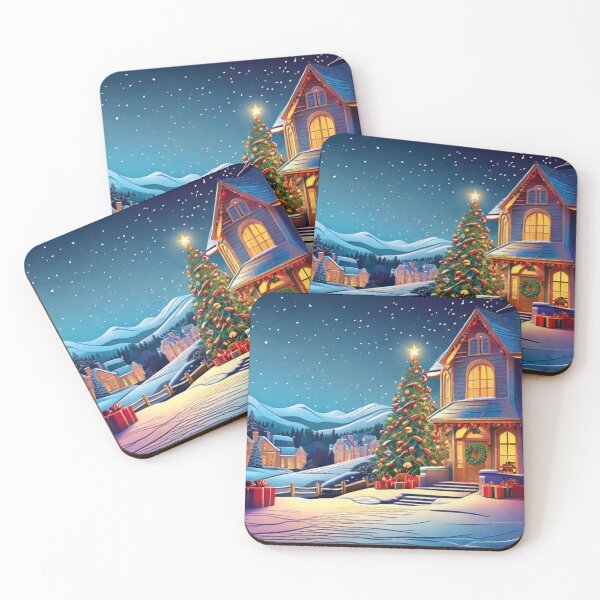 Item preview, Winter Christmas Scene designed and sold by likbatonboot.