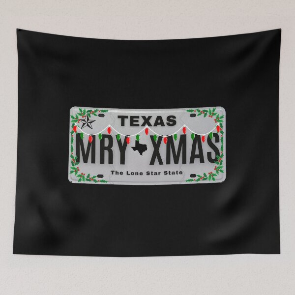 Item preview, Merry Xmas Texas vanity plate LMT designed and sold by GFamilyC.