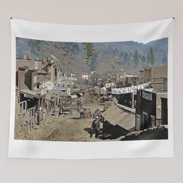 Item preview, DEADWOOD as Seen by Wild Bill Hickok for First Time 1876 designed and sold by Daniel Hagerman.