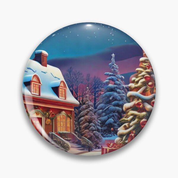 Item preview, Winter Christmas Scene designed and sold by likbatonboot.