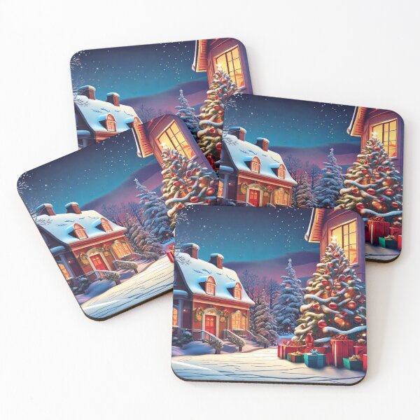 Item preview, Winter Christmas Scene designed and sold by likbatonboot.