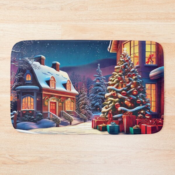 Item preview, Winter Christmas Scene designed and sold by likbatonboot.