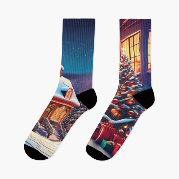 Item preview, Winter Christmas Scene designed and sold by likbatonboot.