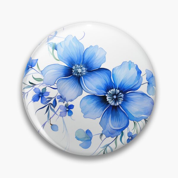 Item preview, Little Blue Flowers designed and sold by rozar-nv.