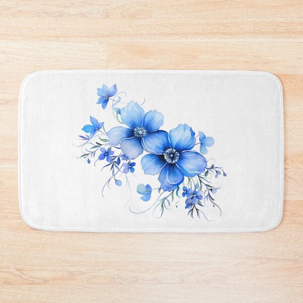 Item preview, Little Blue Flowers designed and sold by rozar-nv.