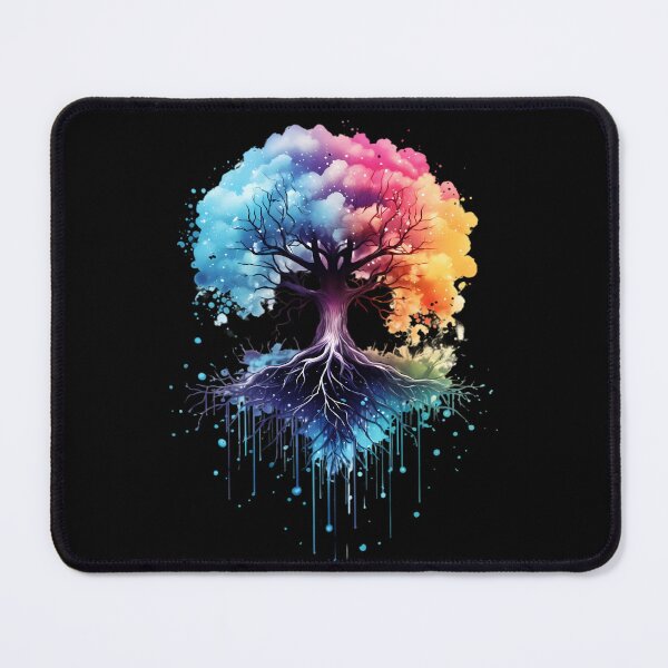 Item preview, Tree with roots watercolor illustration designed and sold by Linework Studio.