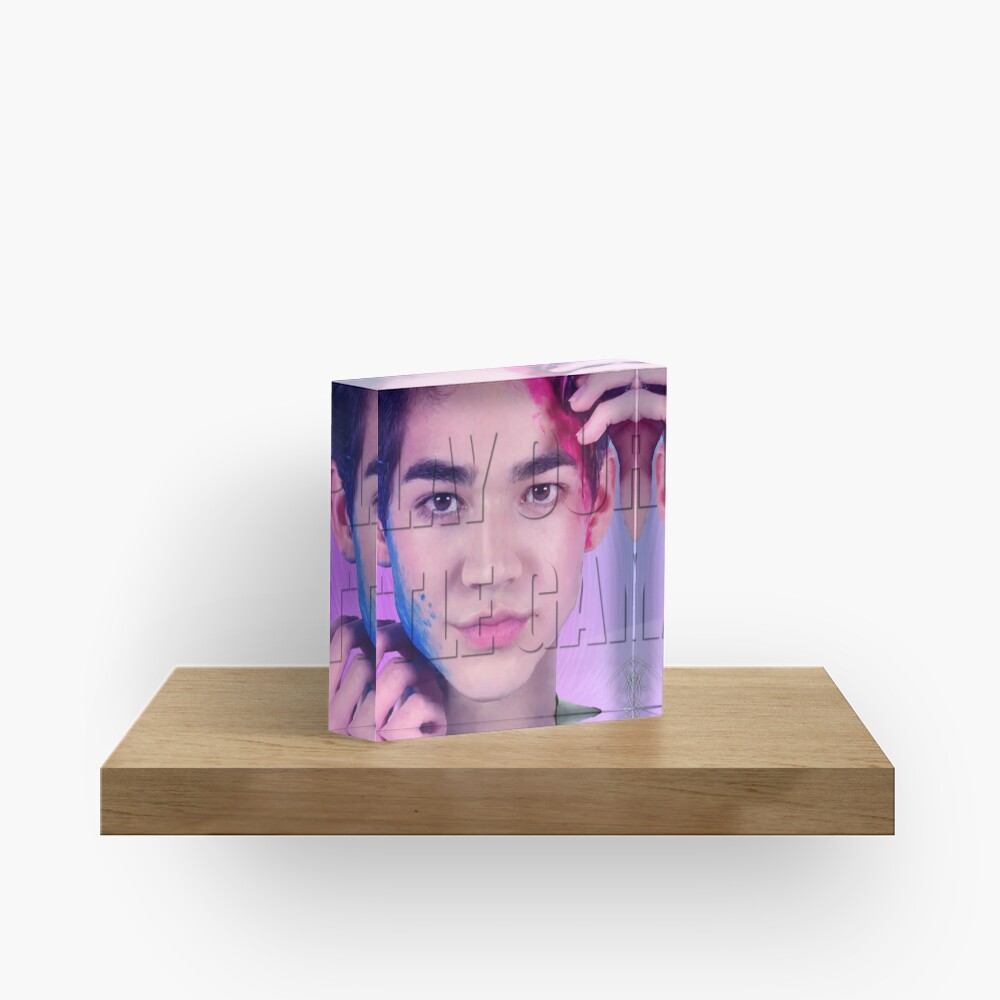 Benny Little Game Acrylic Block By King Eli Redbubble