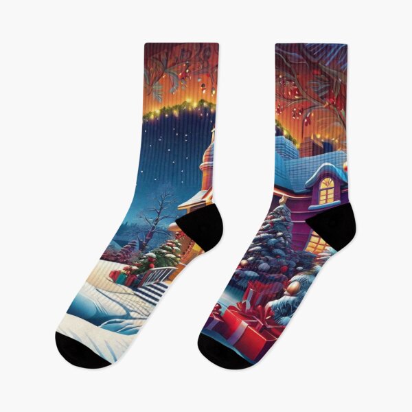Item preview, Winter Christmas Scene designed and sold by likbatonboot.
