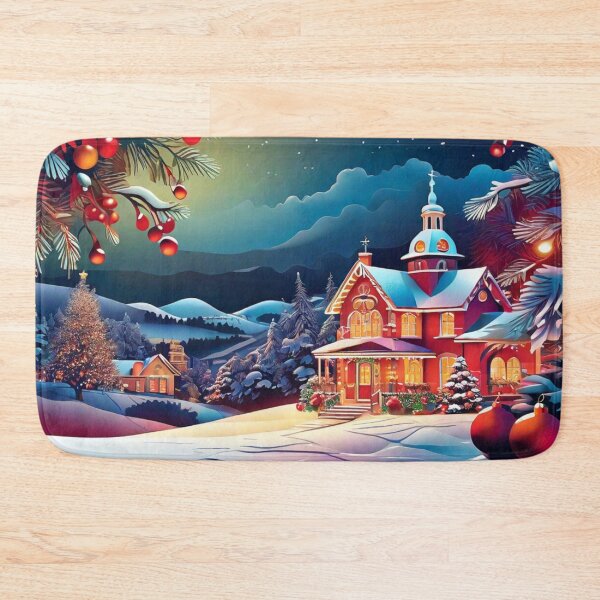 Item preview, Winter Christmas Scene designed and sold by likbatonboot.