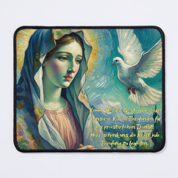 Item preview, Van Gogh Style Annunciation Mouse Pad(2) designed and sold by JohannesLux.