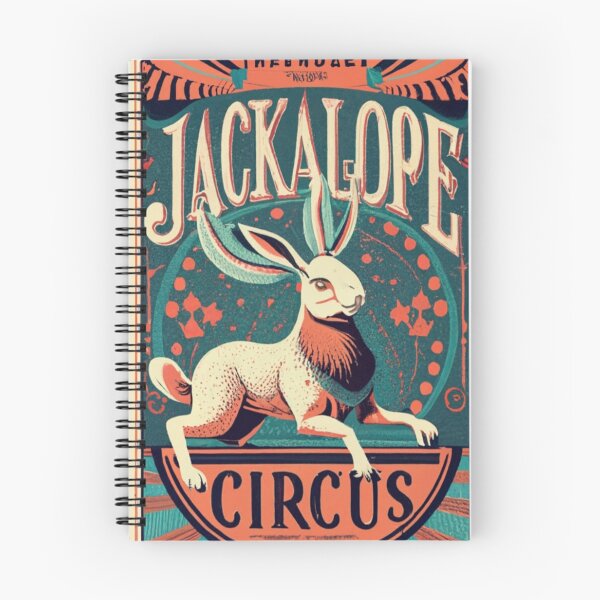 Item preview, Vintage jackalope design designed and sold by VoodoovilleArt.