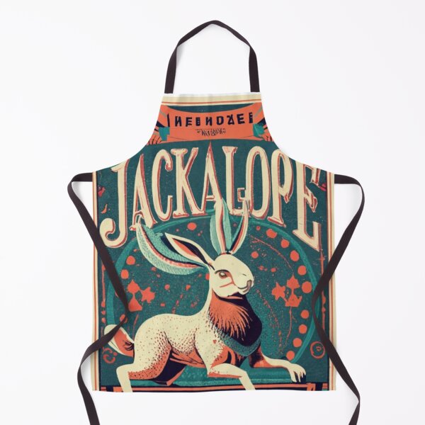 Item preview, Vintage jackalope design designed and sold by VoodoovilleArt.