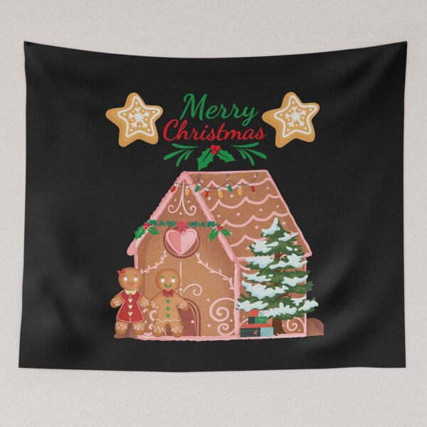 Item preview, Christmas atmosphere with gingerbread designed and sold by MaikelMerch.