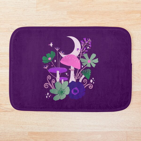 Item preview, Mushrooms and Flowers No.4 designed and sold by LuckyJuniperCo.