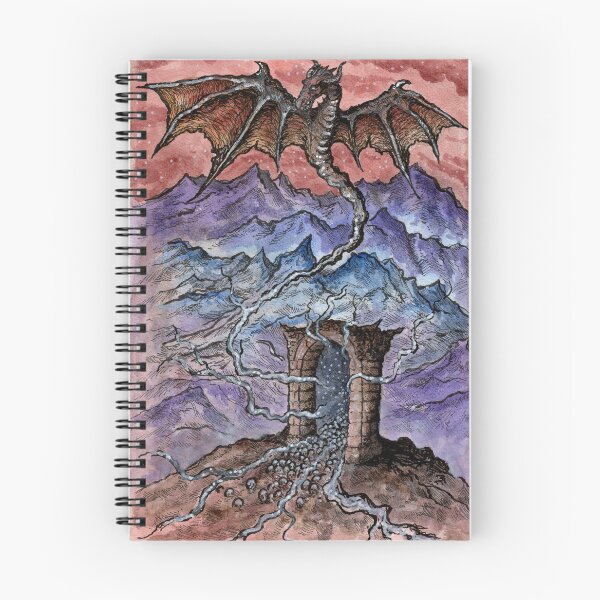 Item preview, The Vouivre and the dragon portal designed and sold by MacchabeeArt.
