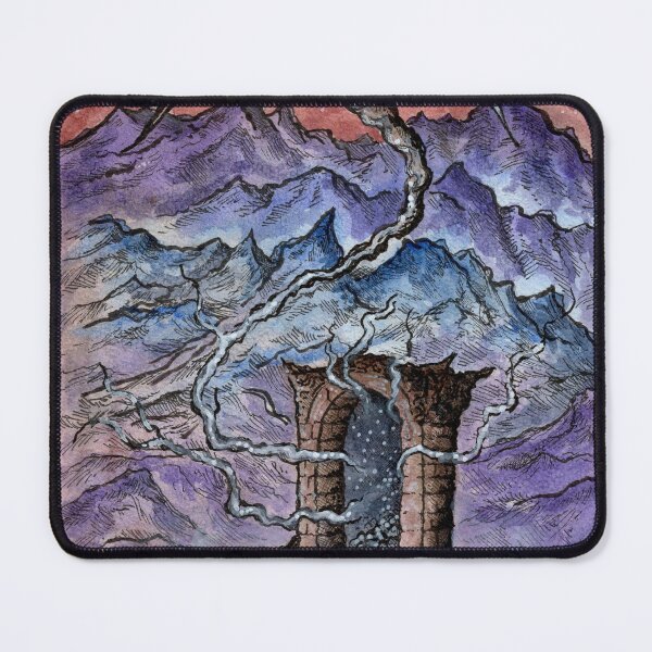 Item preview, The Vouivre and the dragon portal designed and sold by MacchabeeArt.