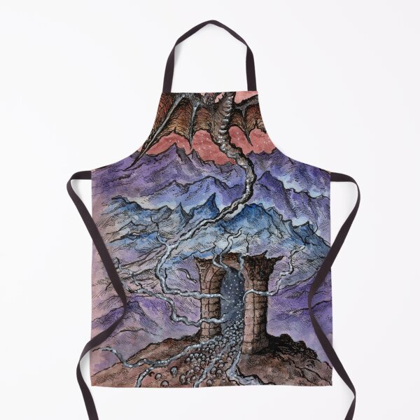 Item preview, The Vouivre and the dragon portal designed and sold by MacchabeeArt.