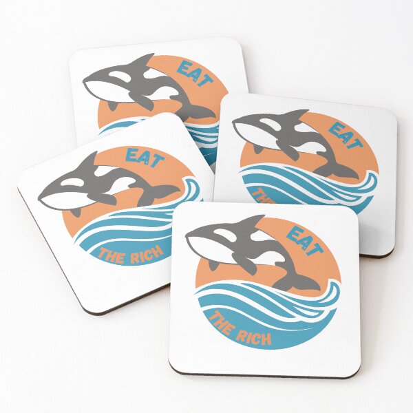 Item preview, Eat the rich orca designed and sold by Adventure paradise ⭐⭐⭐⭐⭐.