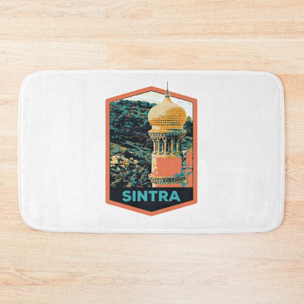 Item preview, Sintra's Pena Palace Tower Illustration Print | Art of Portugal designed and sold by Lemomo-artworks.