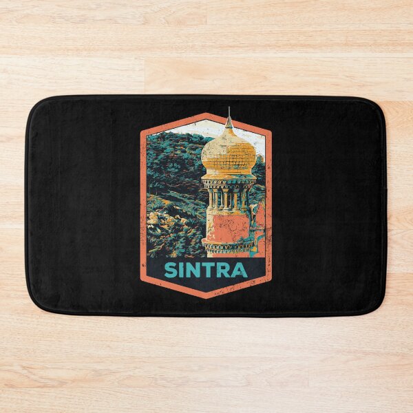Item preview, Sintra's Pena Palace Tower Illustration Print | Art of Portugal designed and sold by Lemomo-artworks.