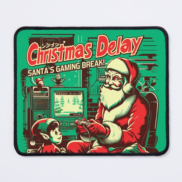 Item preview, Christmas Delay, Santa's Gaming Break! designed and sold by RafaelLima7.