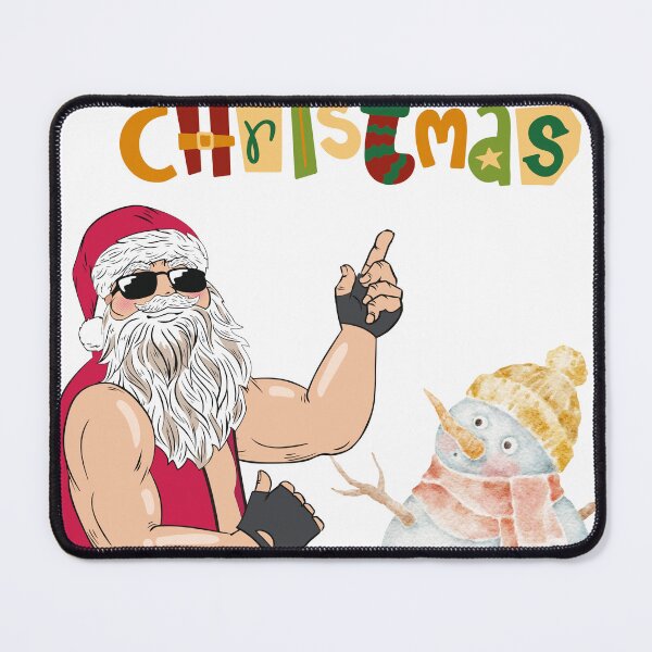 Item preview, Rokendrol Santa Claus and a funny snowman. designed and sold by esao.