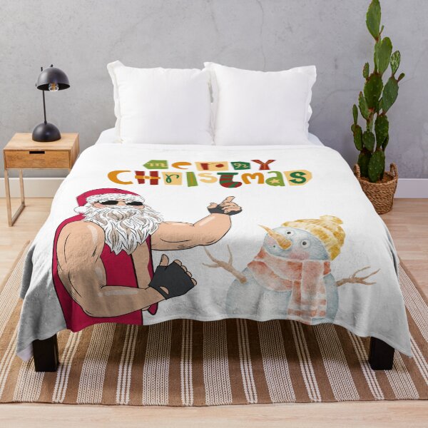 Item preview, Rokendrol Santa Claus and a funny snowman. designed and sold by esao.