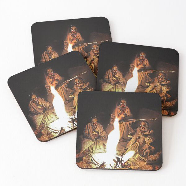 Item preview, Tusken Raiders Campfire / Star Wars graphic design illustration  designed and sold by Ryder & Jemaya Schaerer.