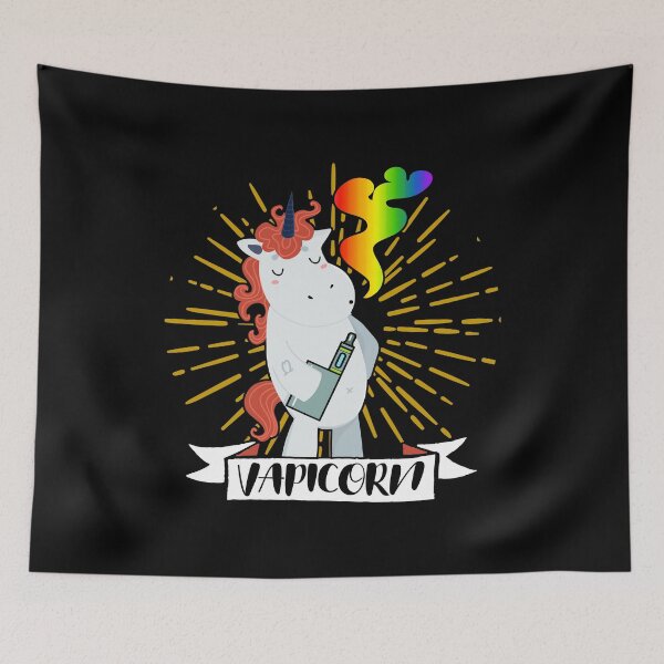 Item preview, Vapicorn - Vaping Unicorn Unicorn Rainbow Vape designed and sold by anziehend.