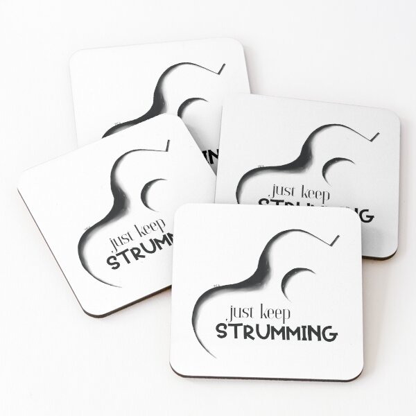Item preview, Just Keep Strumming designed and sold by Taphath Foose Artist.