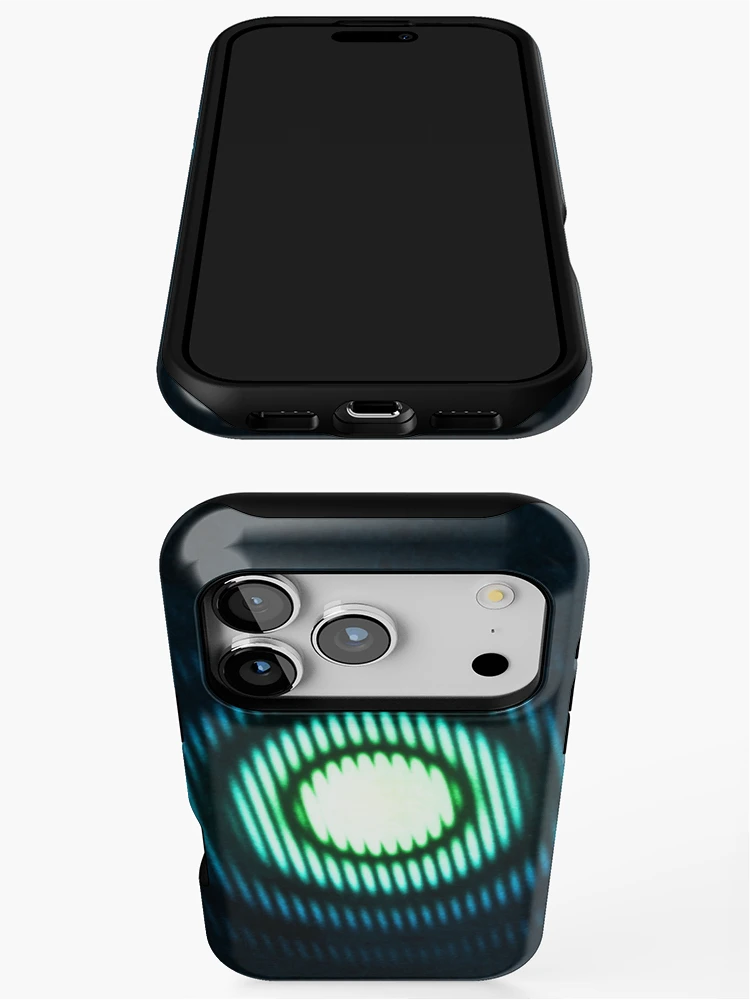 Thumbnail 3 of 4, iPhone Case, X-Ray Diffraction designed and sold by ScienceSource.