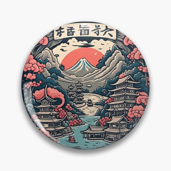 Item preview, Japanese River Village - Planescape Series designed and sold by AvgArtDevourer.