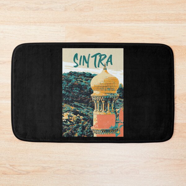 Item preview, Sintra's Pena Palace Tower Illustration Print | Art of Portugal designed and sold by Lemomo-artworks.