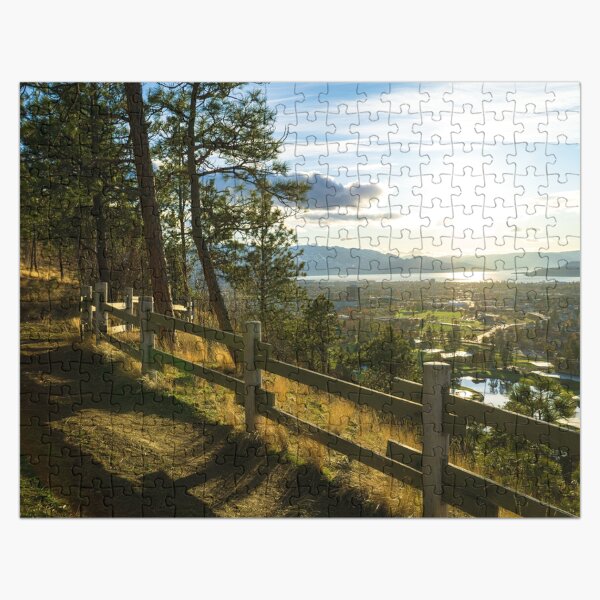 Kelowna Autumn Sun Jigsaw Puzzle
