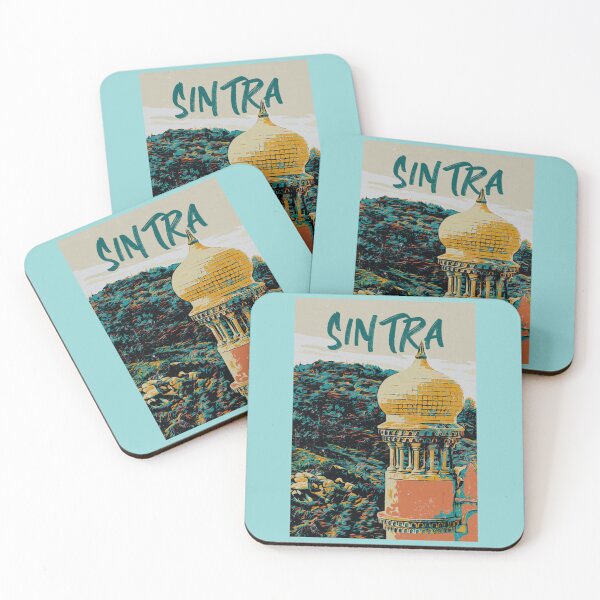 Item preview, Sintra's Pena Palace Tower Illustration Print | Art of Portugal designed and sold by Lemomo-artworks.