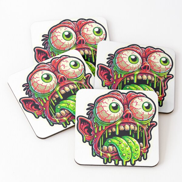 Item preview, Dripping Veiny Eyed Alien Monster Illustration designed and sold by psychcyberpunk.