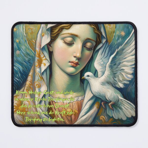 Item preview, Van Gogh Style Annunciation Mouse Pad(4) designed and sold by JohannesLux.